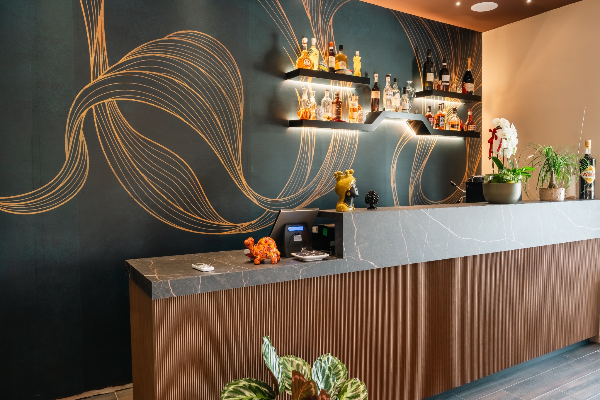 Banco e bar