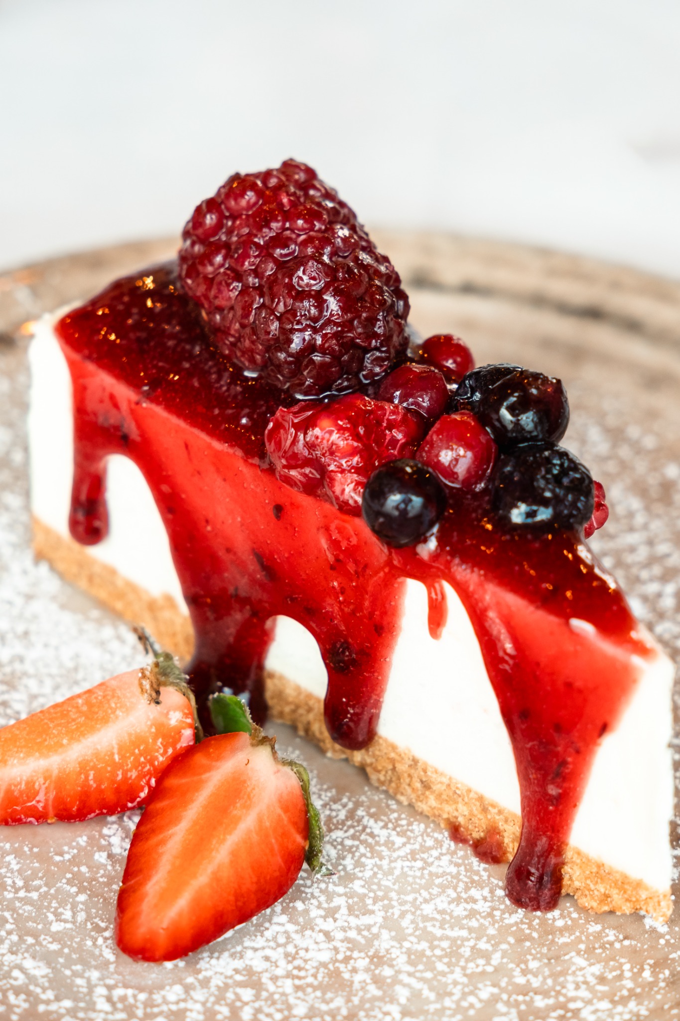 Dessert ai frutti rossi